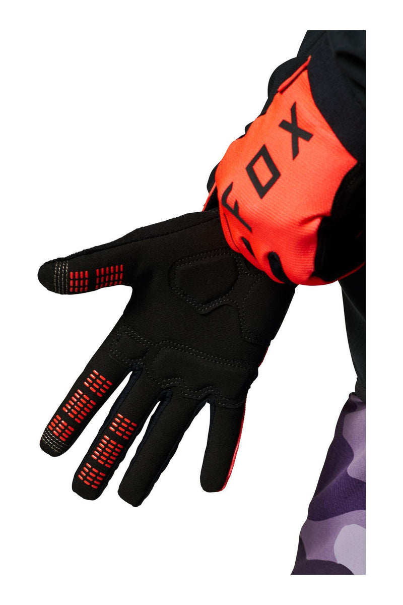 Guantes Bicicleta Mujer Ranger Gel Naranja Fox Racing - Rideshop