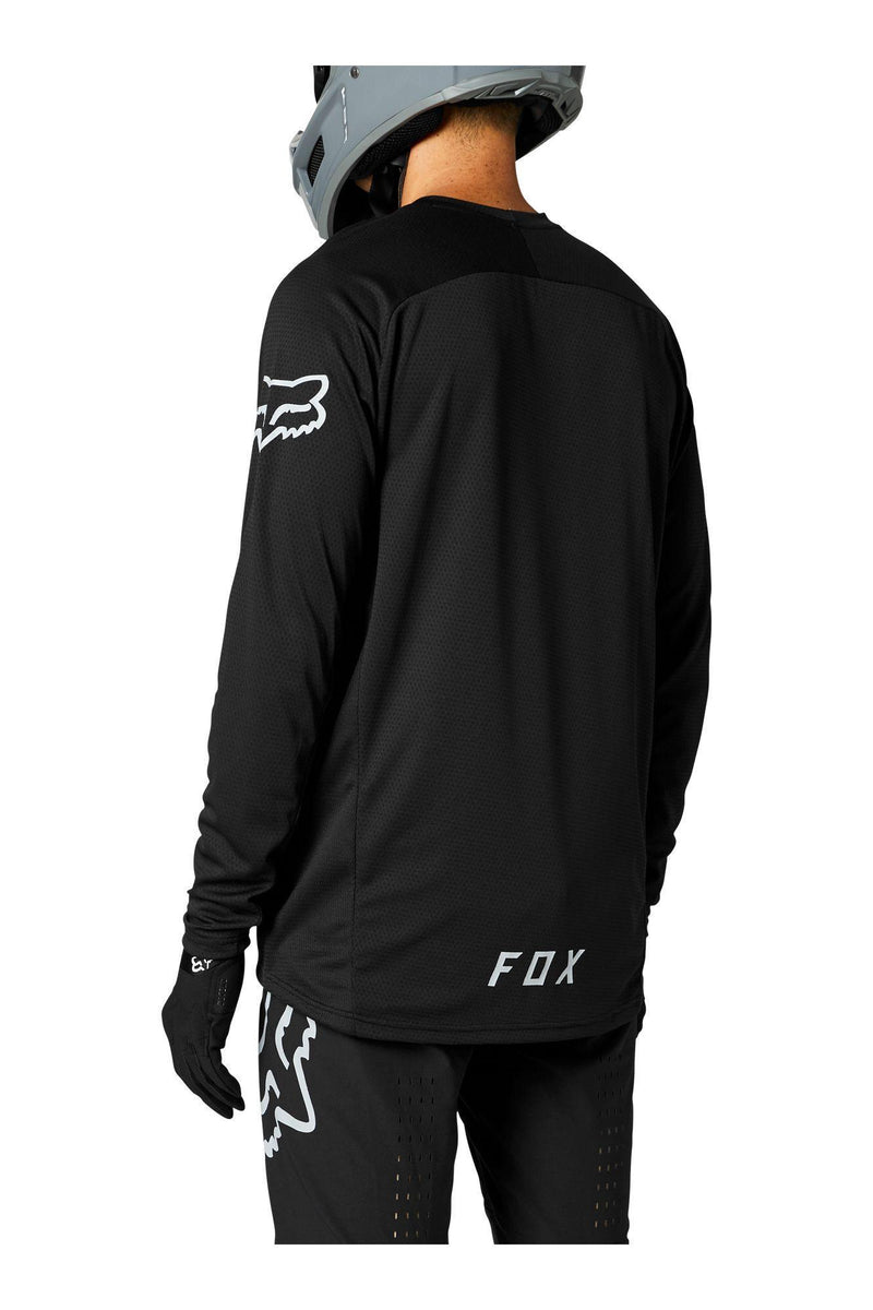 Polera Bicicleta Defend Negro Fox Racing - Rideshop