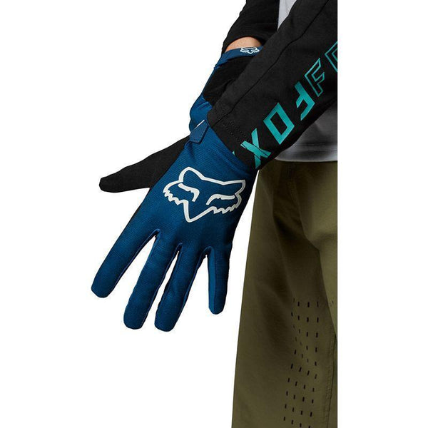 Guantes Bicicleta Niño Ranger Azul Fox Racing - Rideshop