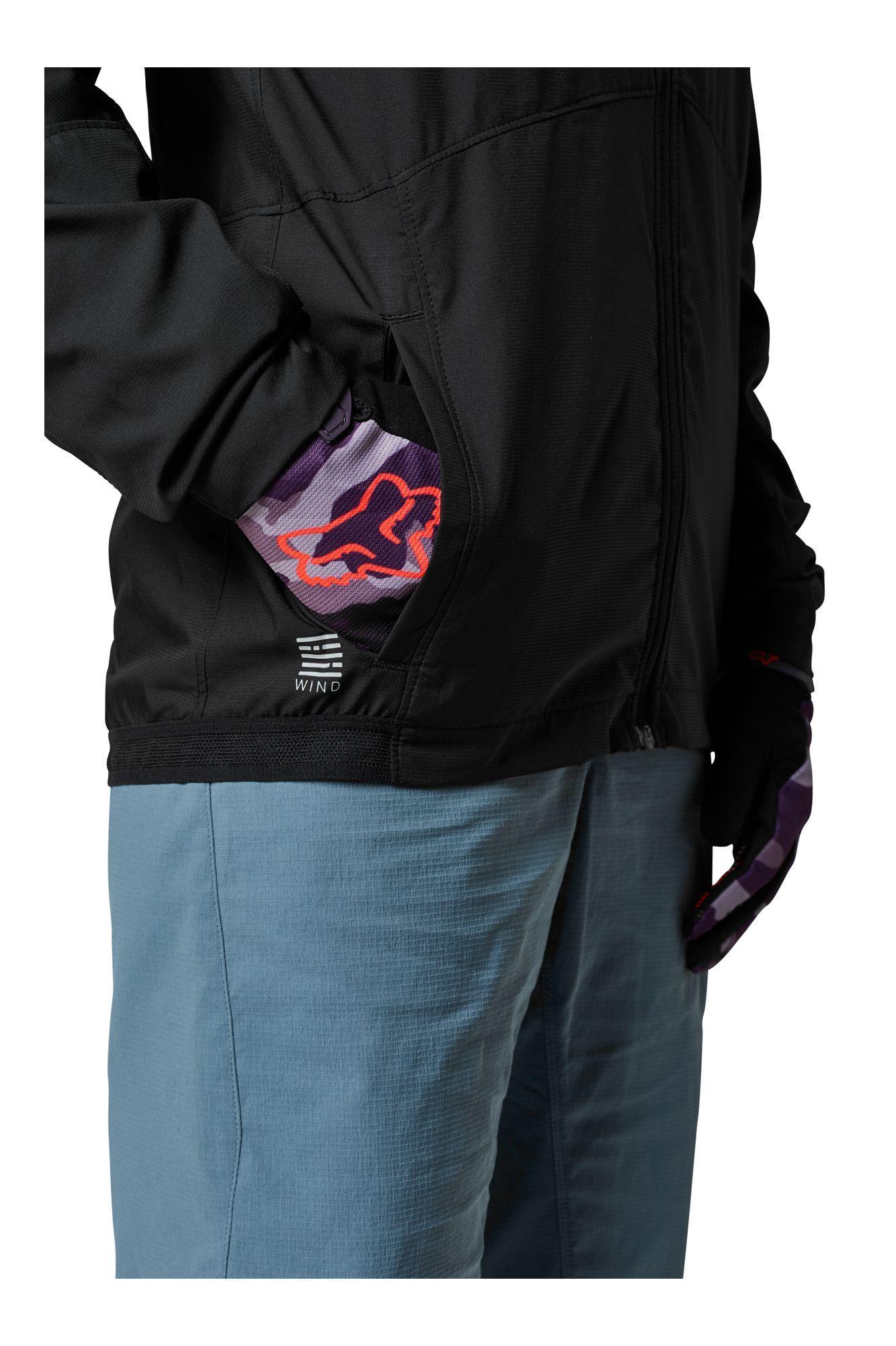 Chaqueta Bicicleta Mujer Ranger Wind Negro Fox Racing - Rideshop
