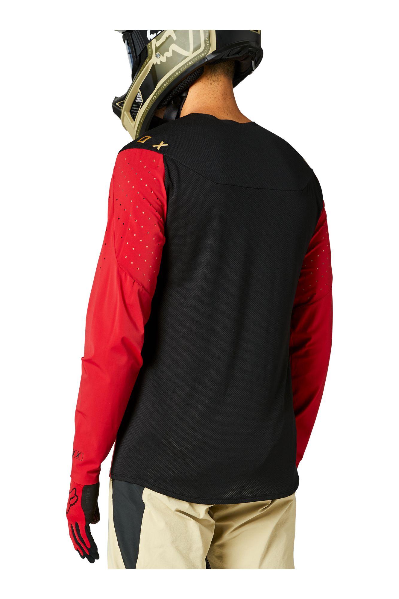 Polera Bicicleta Flexair Delta Rojo Fox Racing - Rideshop