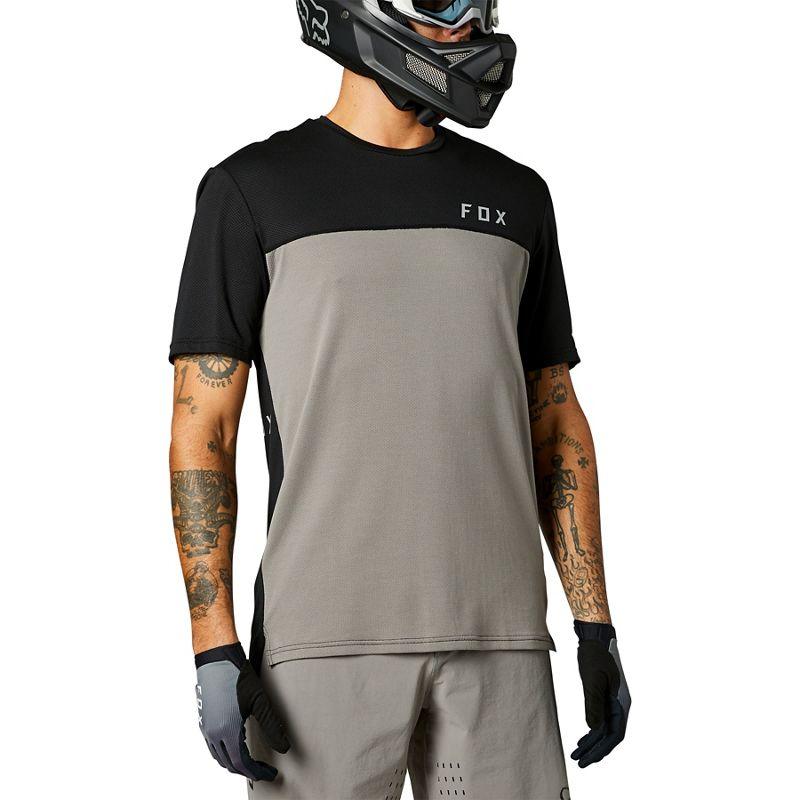 Polera Bicicleta Flexair Delta Gris Fox Racing - Rideshop