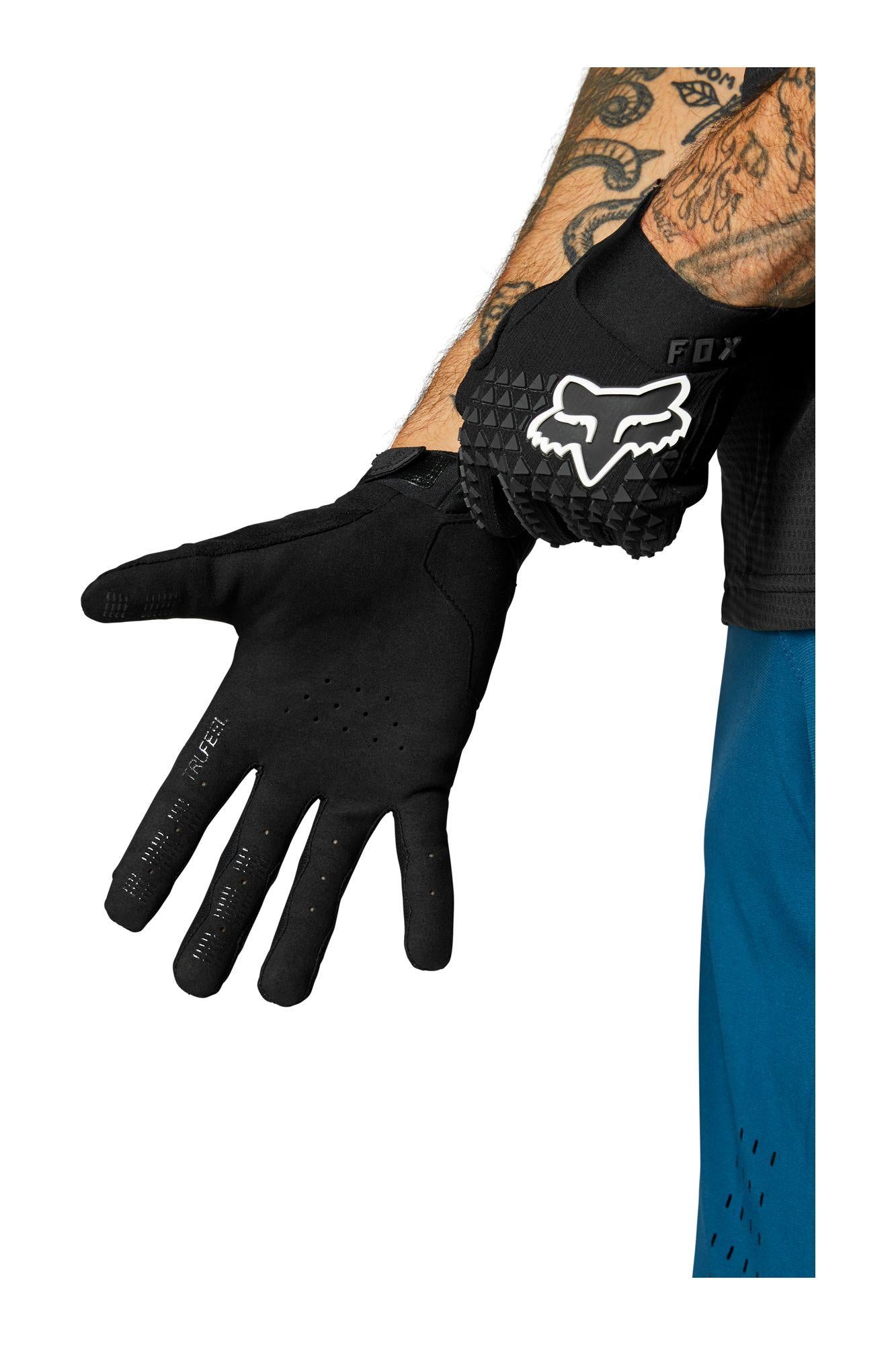 Guantes Bicicleta Defend Negro Fox Racing - Rideshop