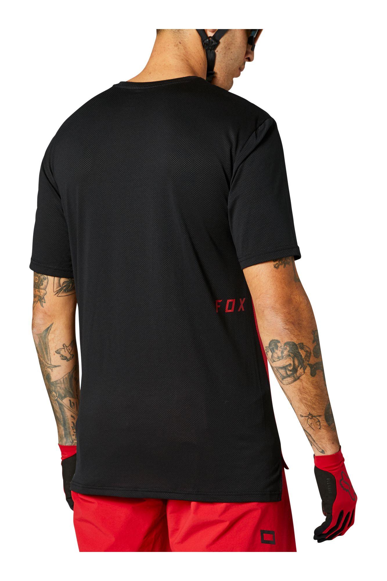 Polera Bicicleta Flexair Delta Rojo Fox Racing - Rideshop