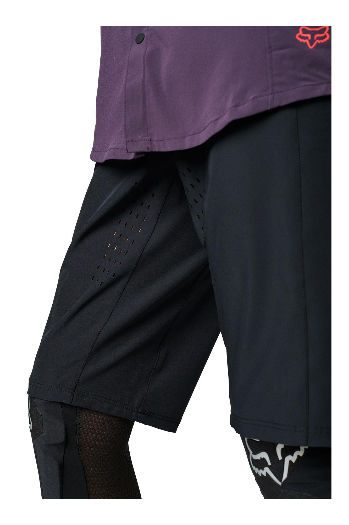 Short Bicicleta Mujer Flexair Lite Negro Fox Racing - Rideshop