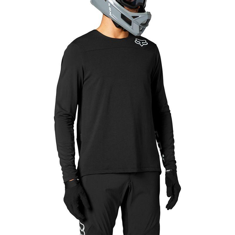Polera Bicicleta Defend Delta Negro Fox Racing - Rideshop