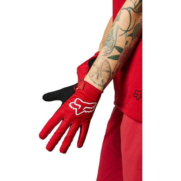 Guantes Bicicleta Mujer Ranger Rojo Fox Racing - Rideshop