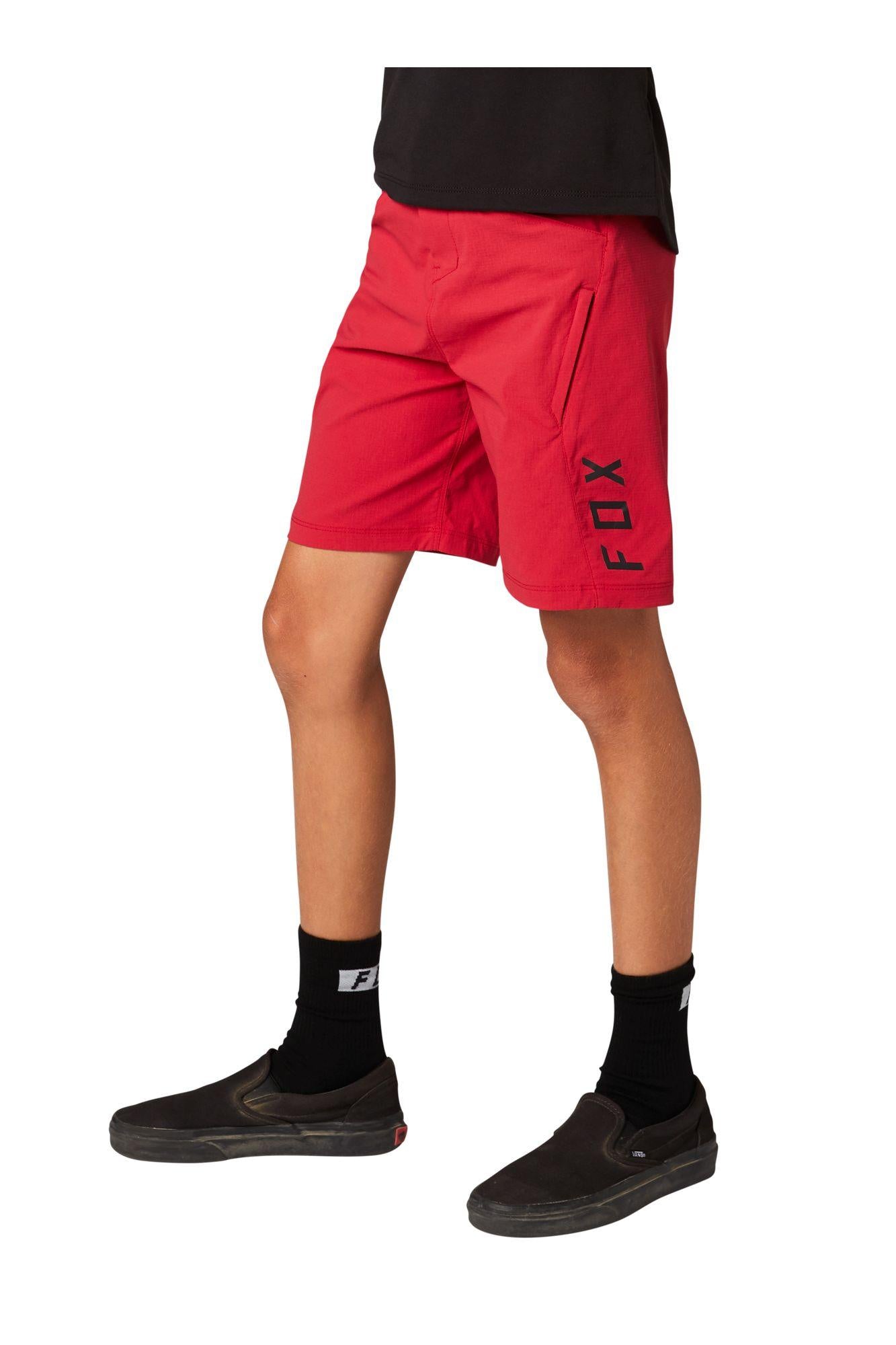 Short Bicicleta Niño Ranger Rojo Fox Racing - Rideshop