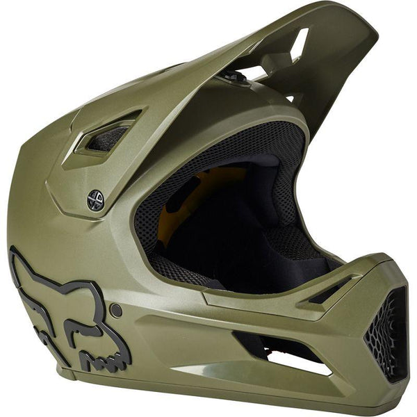 Casco Bicicleta Niño Rampage Verde Fox Racing - Rideshop