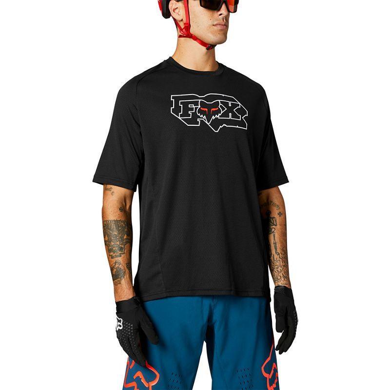 Polera Bicicleta Defend Negro Fox Racing - Rideshop