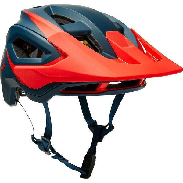 Casco Bicicleta Speedframe Pro Rojo/Azul Fox Racing - Rideshop