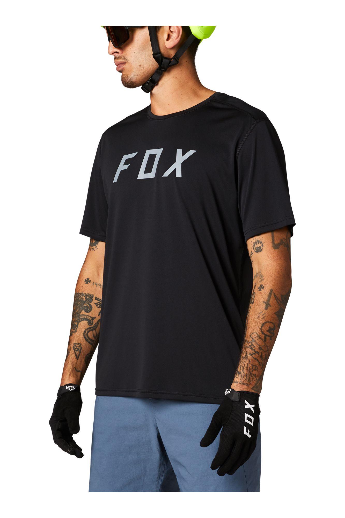 Polera Bicicleta Defend Negro Fox Racing - Rideshop