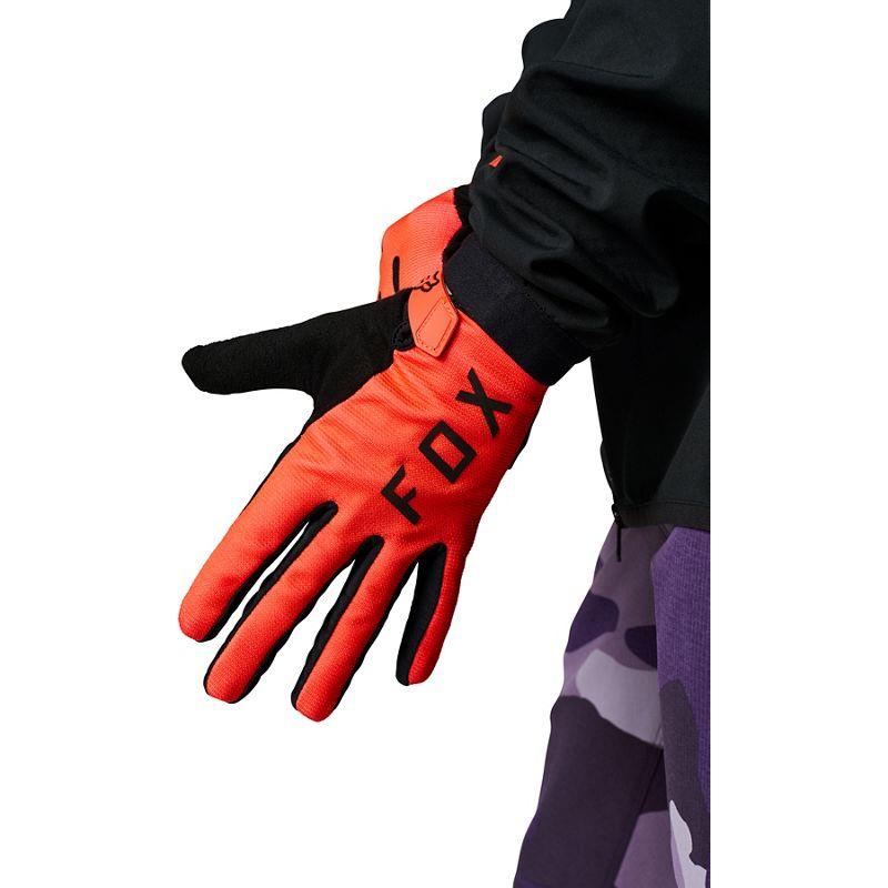 Guantes Bicicleta Mujer Ranger Gel Naranja Fox Racing - Rideshop