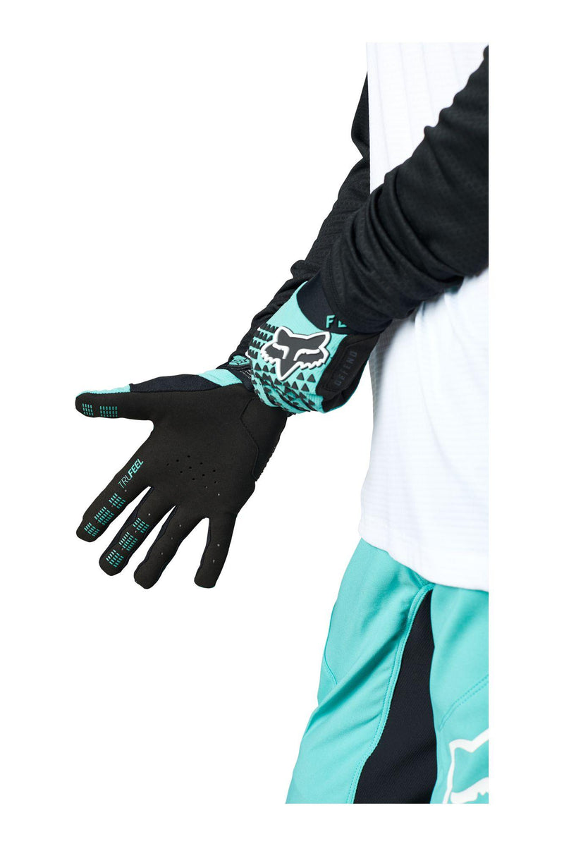 Guantes Bicicleta Mujer Defend Esmeralda Fox Racing - Rideshop