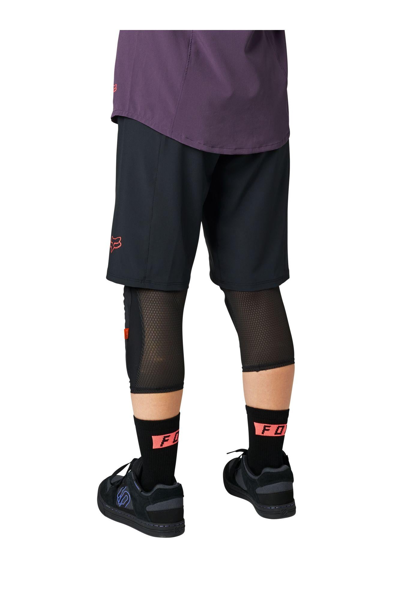 Short Bicicleta Mujer Flexair Lite Negro Fox Racing - Rideshop