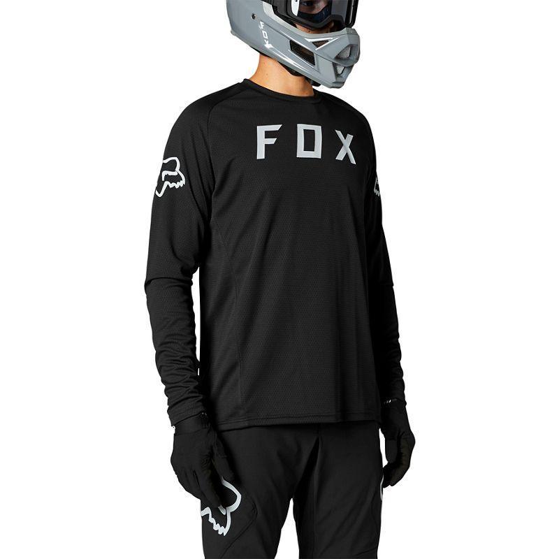 Polera Bicicleta Defend Negro Fox Racing - Rideshop