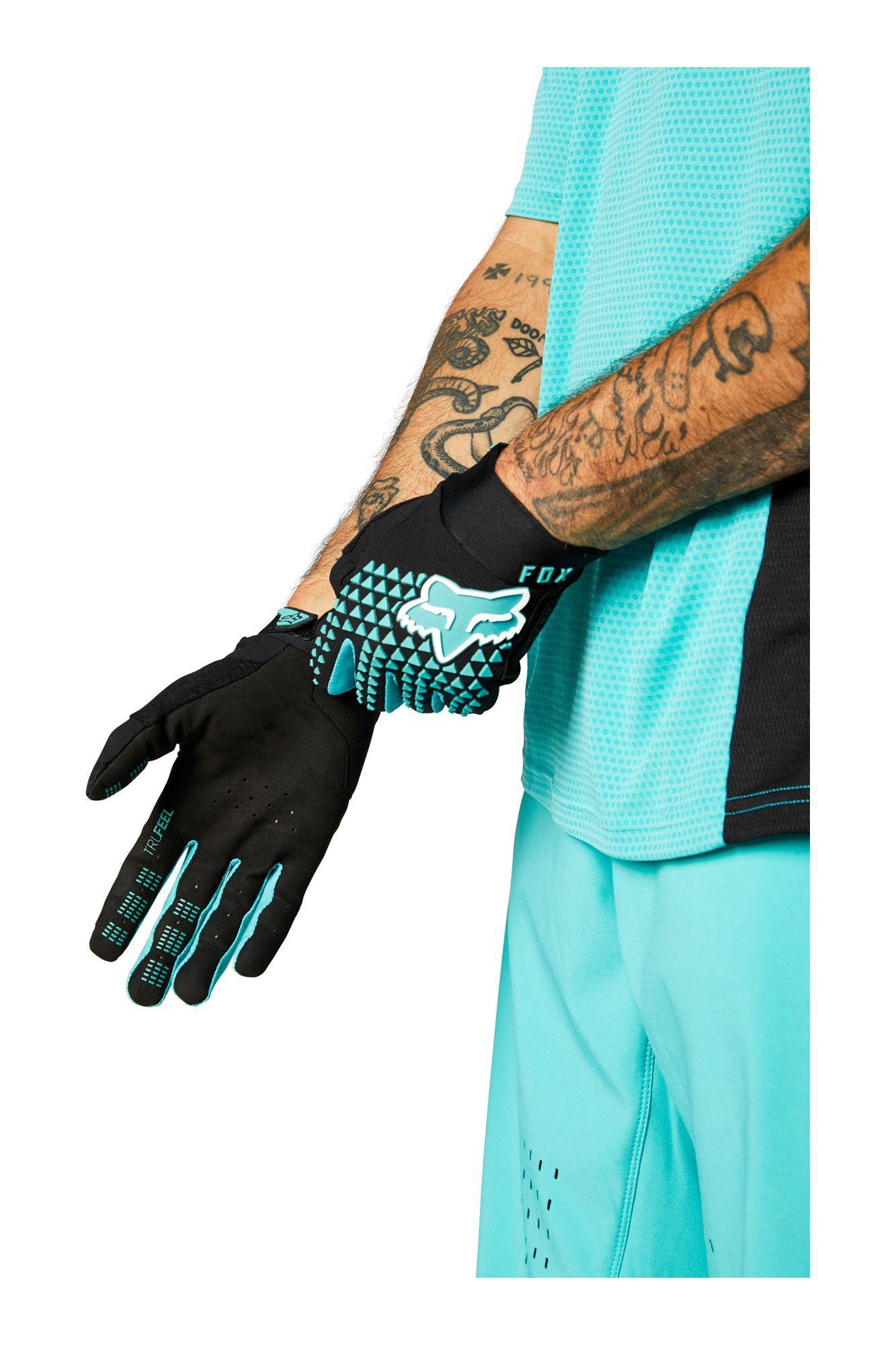 Guantes Bicicleta Defend Verde Fox Racing - Rideshop