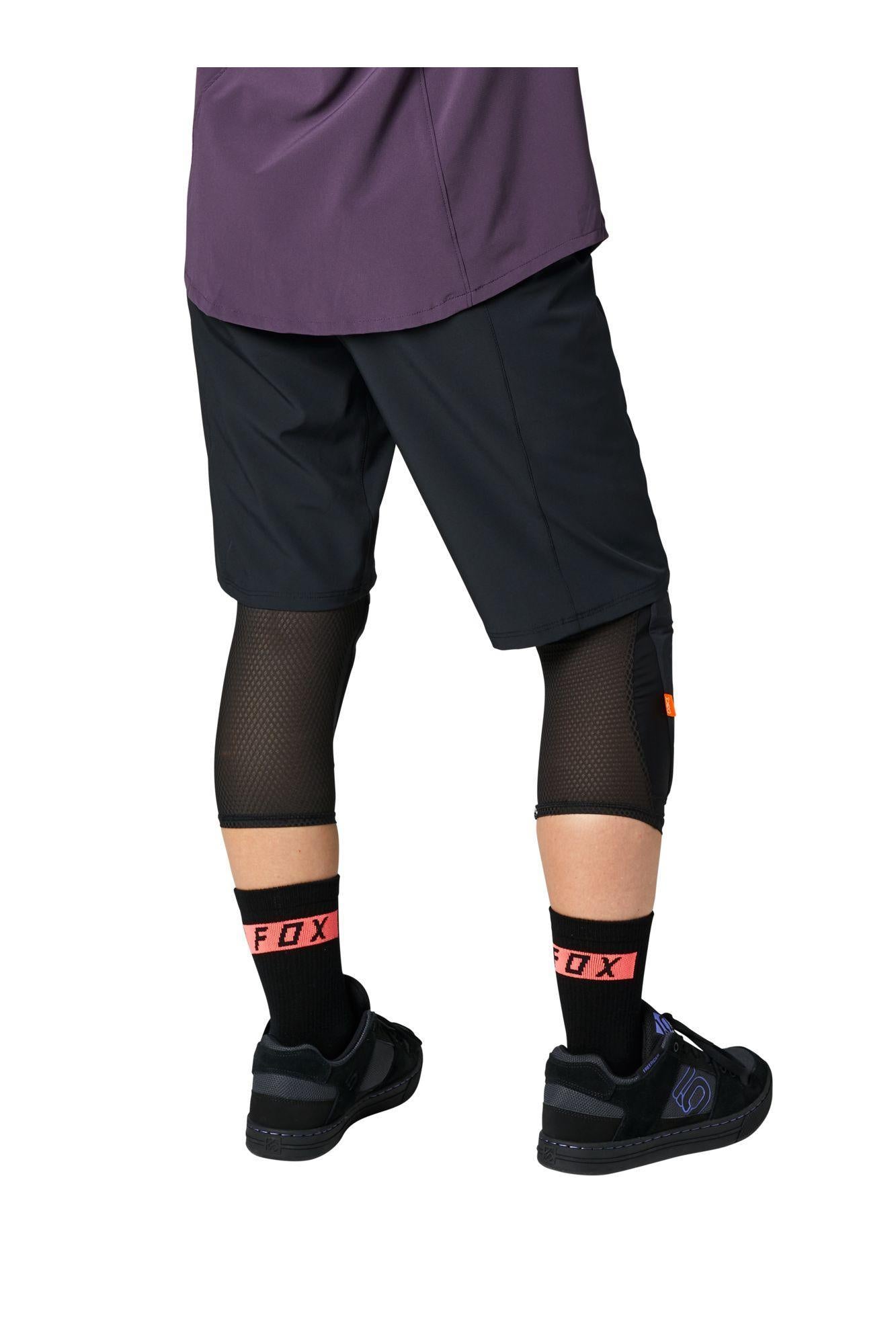 Short Bicicleta Mujer Flexair Lite Negro Fox Racing - Rideshop