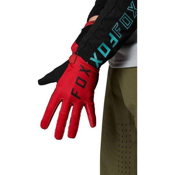 Guantes Bicicleta Ranger Gel Rojo Fox Racing - Rideshop