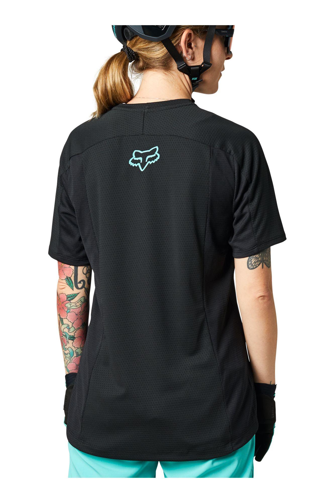Polera Bicicleta Mujer Defend Negro Fox Racing - Rideshop