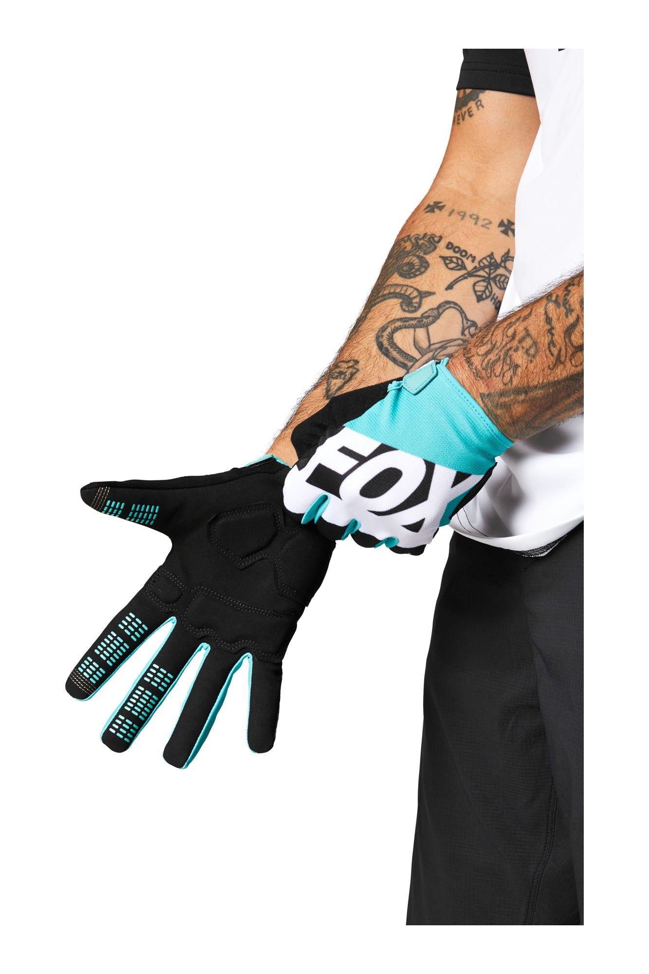 Guantes Bicicleta Ranger Gel Esmeralda Fox Racing - Rideshop