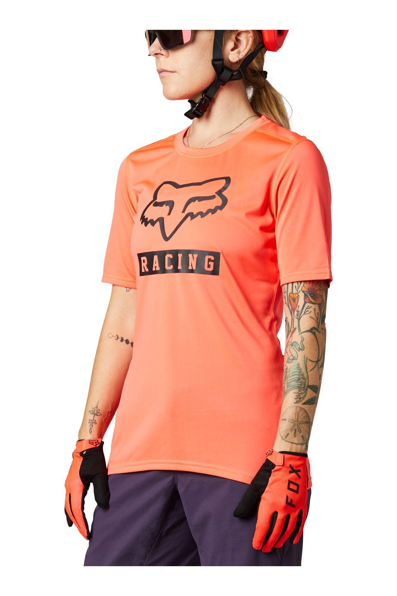 Polera Bicicleta Mujer Ranger Rojo Fox Racing - Rideshop