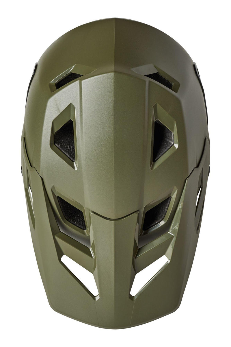 Casco Bicicleta Rampage Verde Olivo Fox Racing - Rideshop