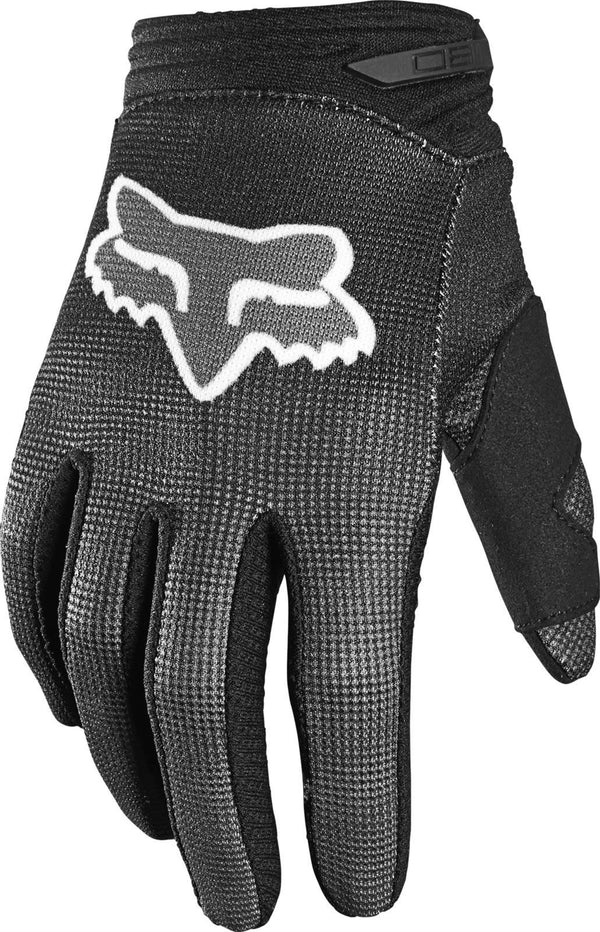 Guantes Moto Niño 180 Oktiv Negro Fox Racing - Rideshop