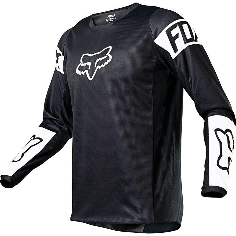 Polera Moto Niño 180 Revn Negro/Blanco Fox Racing - Rideshop