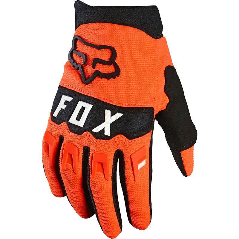 Guantes Moto Niño Dirtpaw Naranjo Fluor Fox Racing - Rideshop