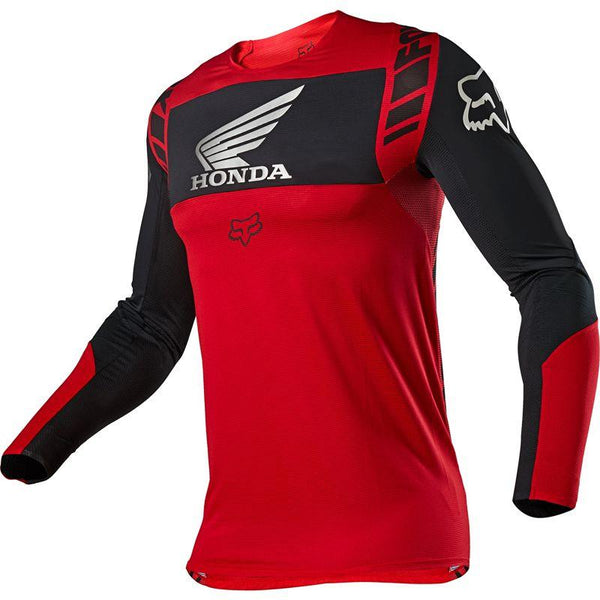 Polera Moto Flexair Honda Rojo Fox Racing - Rideshop