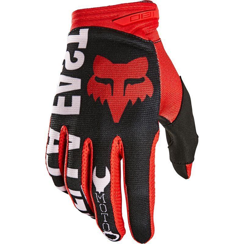Guantes Moto 180 Illmatik Rojo Fox Racing - Rideshop