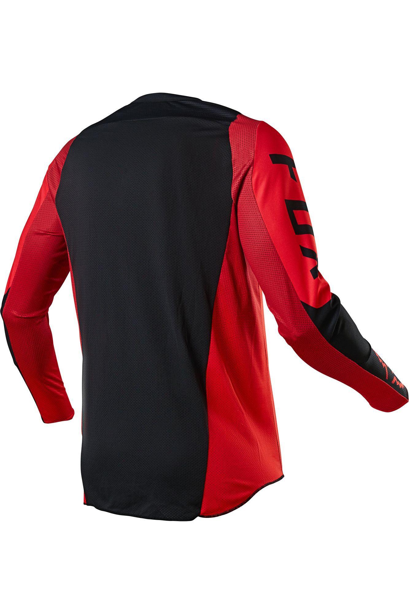 Polera Moto Niño 360 Voke Rojo Fluor Fox Racing - Rideshop