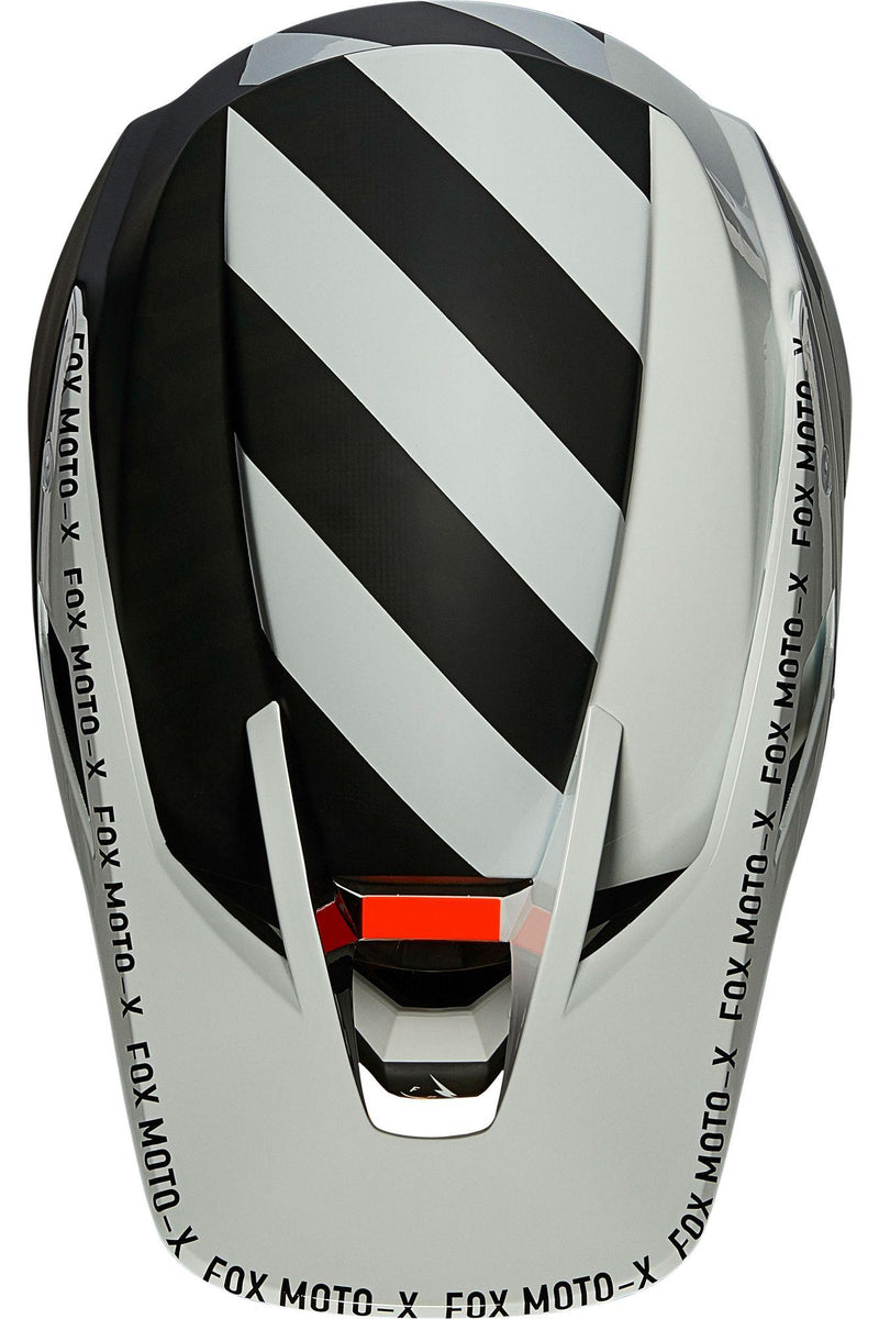 Casco Moto V3 Rigz Negro Fox Racing - Rideshop