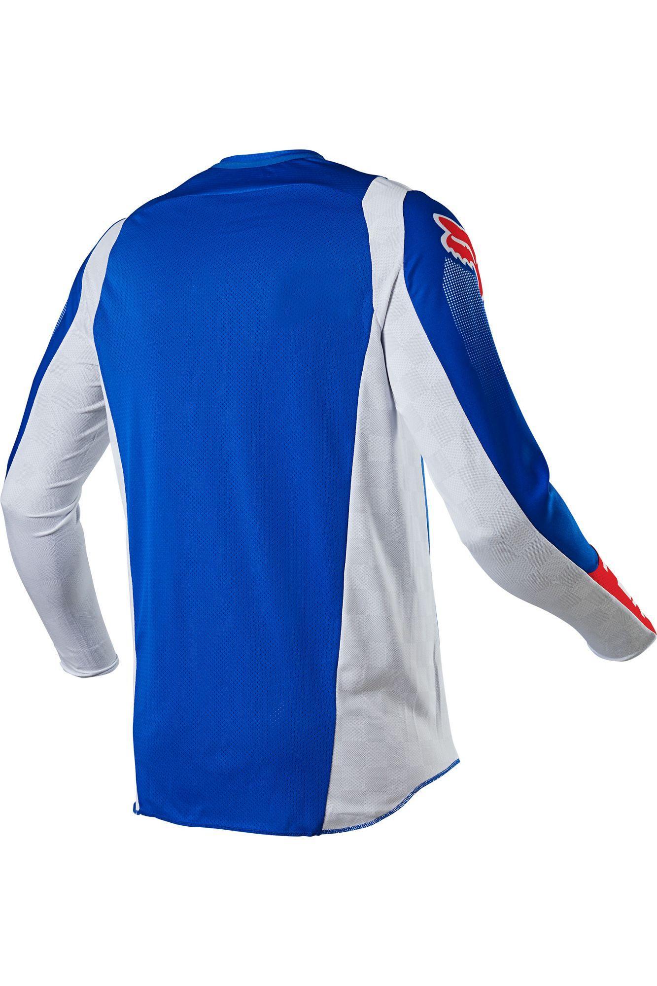 Polera Moto 360 Afterburn Azul Fox Racing - Rideshop