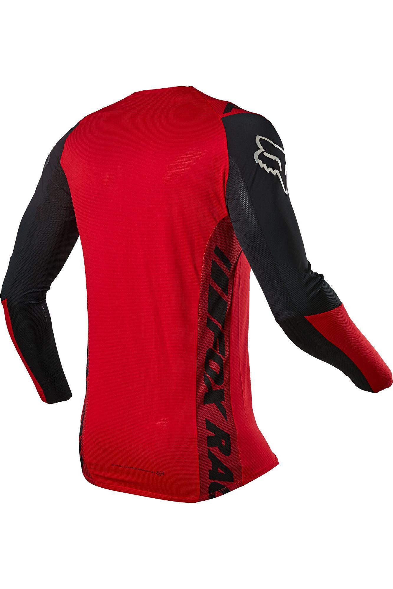 Polera Moto Flexair Honda Rojo Fox Racing - Rideshop