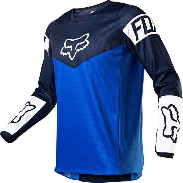 Polera Moto Niño 180 Revn Azul Fox Racing - Rideshop