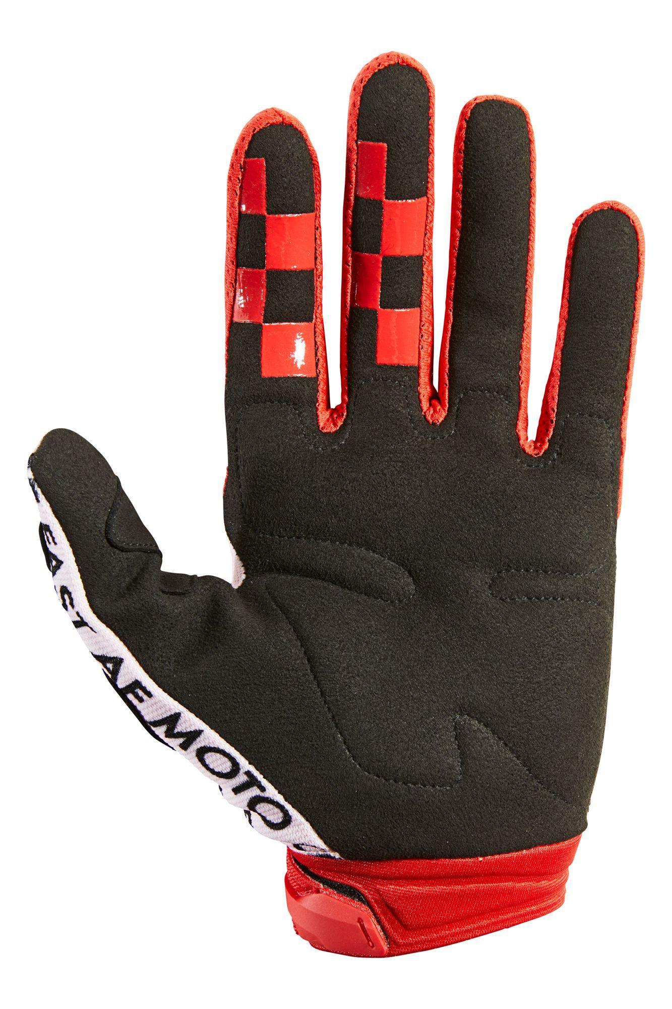 Guantes Moto 180 Illmatik Rojo Fox Racing - Rideshop