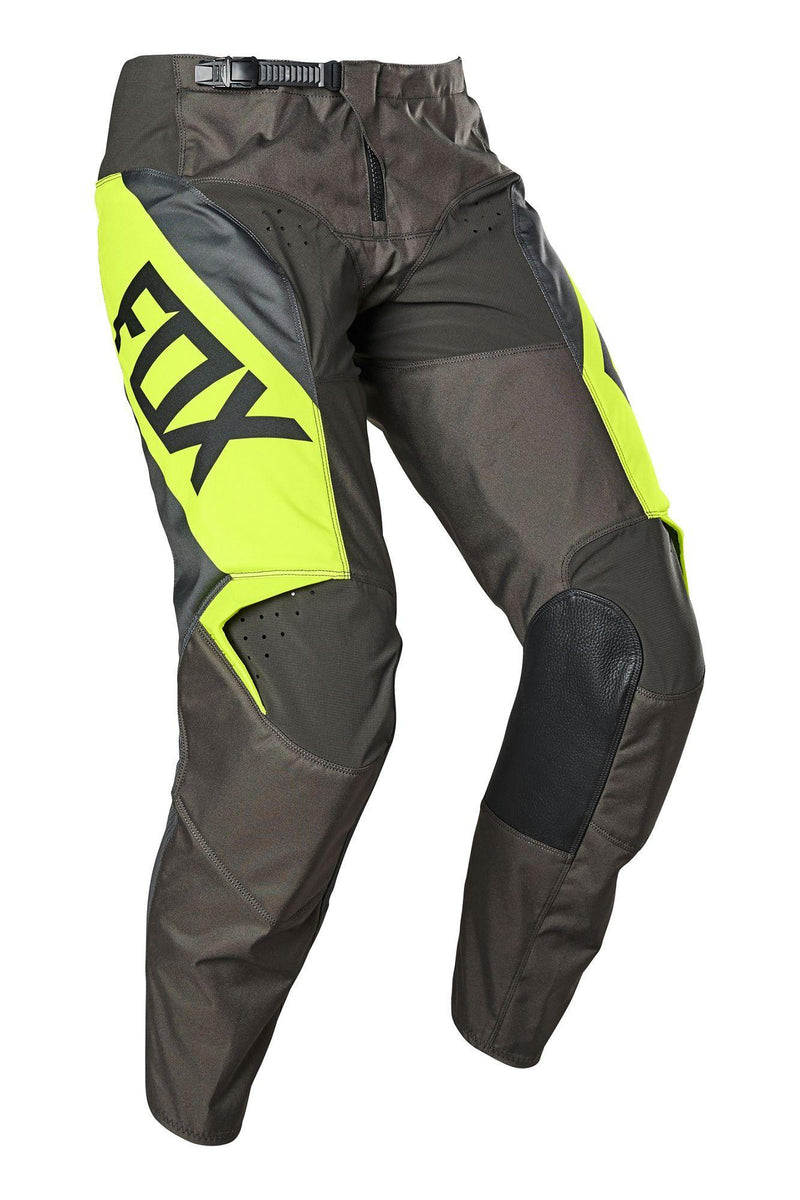 Pantalón Moto Niño 180 Revn Amarillo Fluor Fox Racing - Rideshop