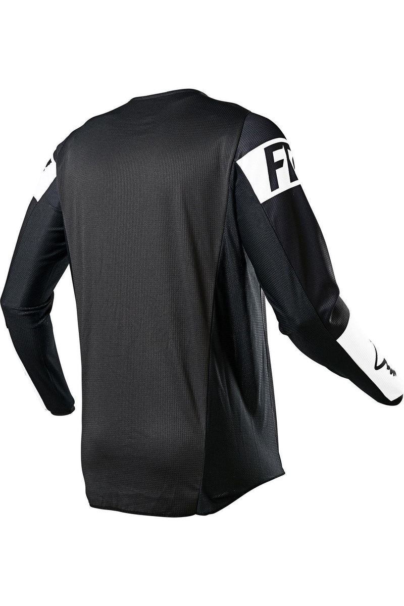 Polera Moto Niño 180 Revn Negro/Blanco Fox Racing - Rideshop