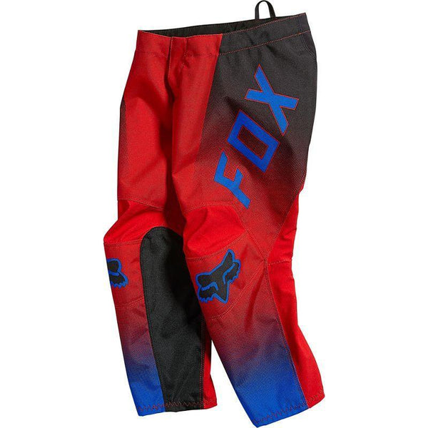 Pantalón Moto Infantil 180 Oktiv Rojo Fluor Fox Racing - Rideshop