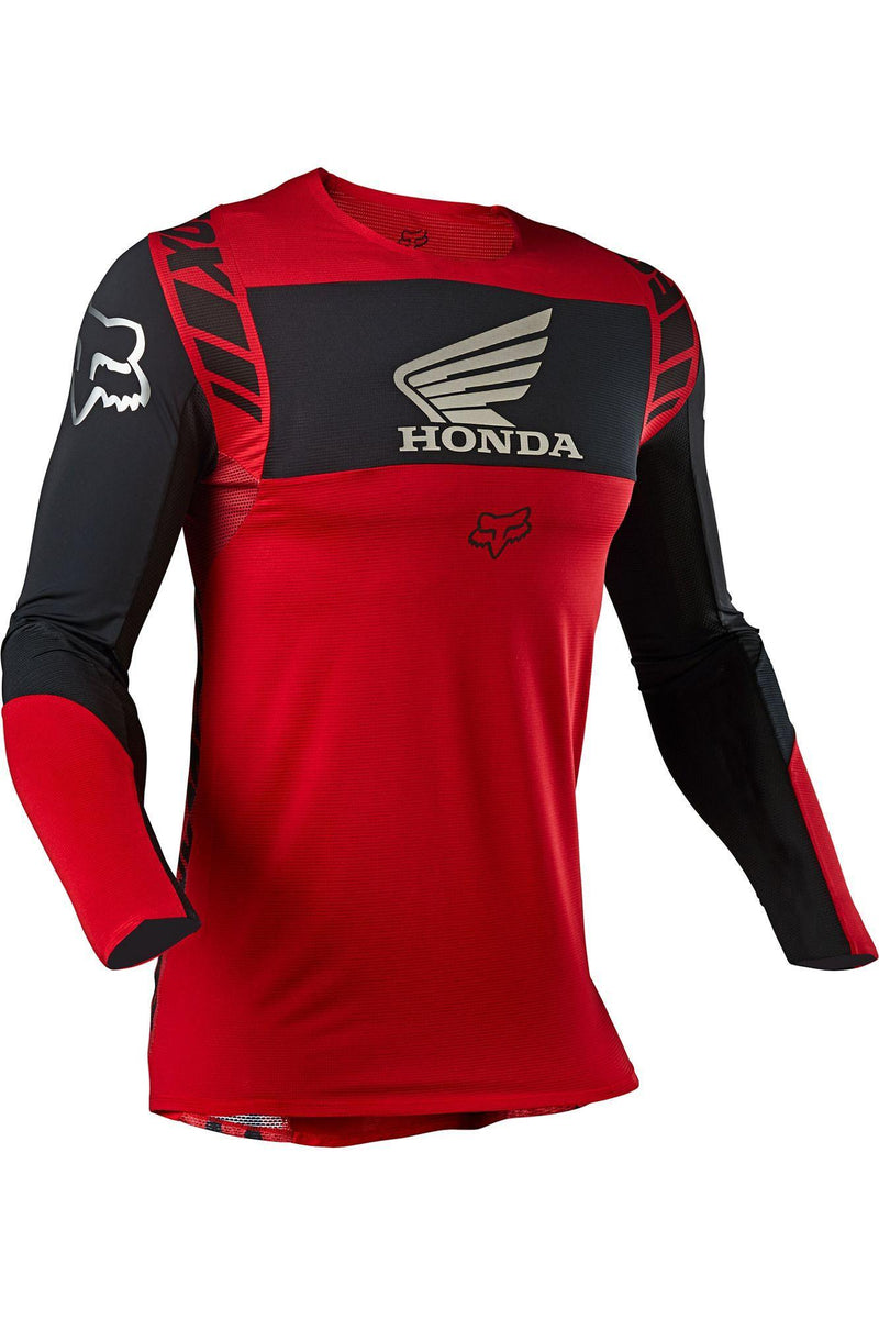 Polera Moto Flexair Honda Rojo Fox Racing - Rideshop