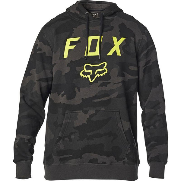 Poleron Lifestyle Legacy Moth Camo Negro Fox Racing - Rideshop