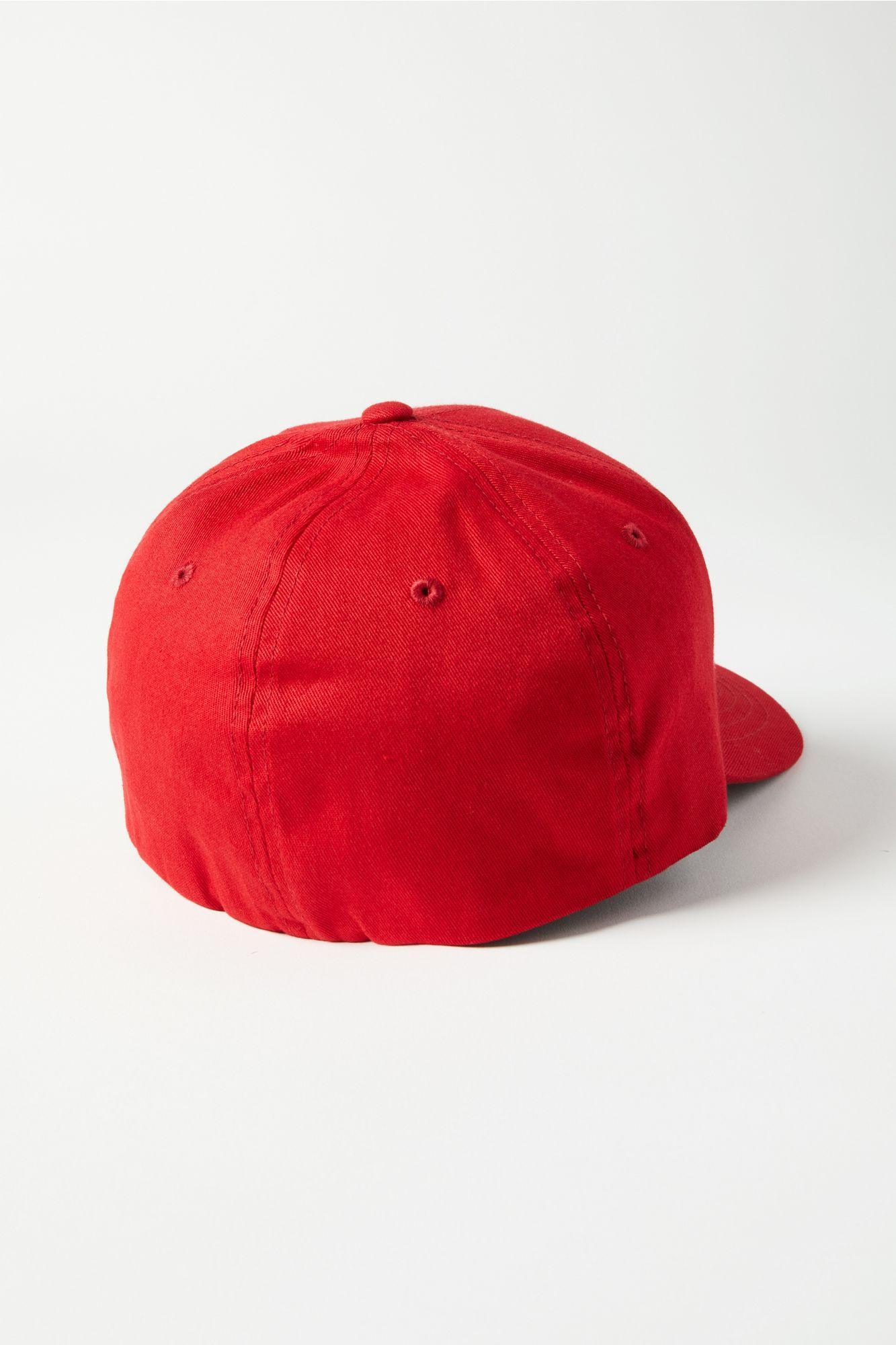 Jockey Lifestyle Flexfit Ellipsoid Rojo Fox Racing - Rideshop