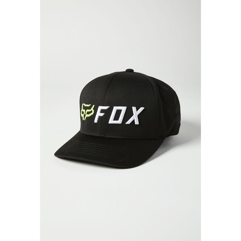 Jockey Lifestyle Flexfit Apex Negro/Amarillo Fox Racing - Rideshop