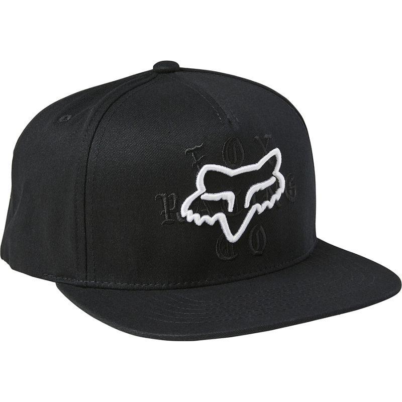 Jockey Lifestyle Snapback Top Coat Negro Fox Racing - Rideshop