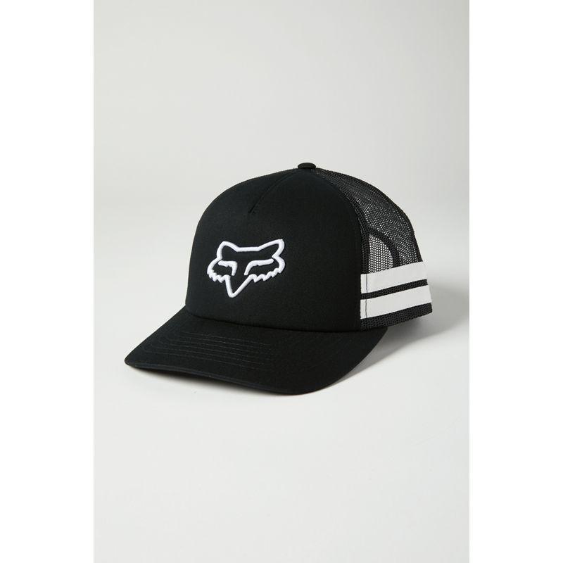 Jockey Lifestyle Mujer Trucker Boundary Negro/Blanco Fox Racing - Rideshop