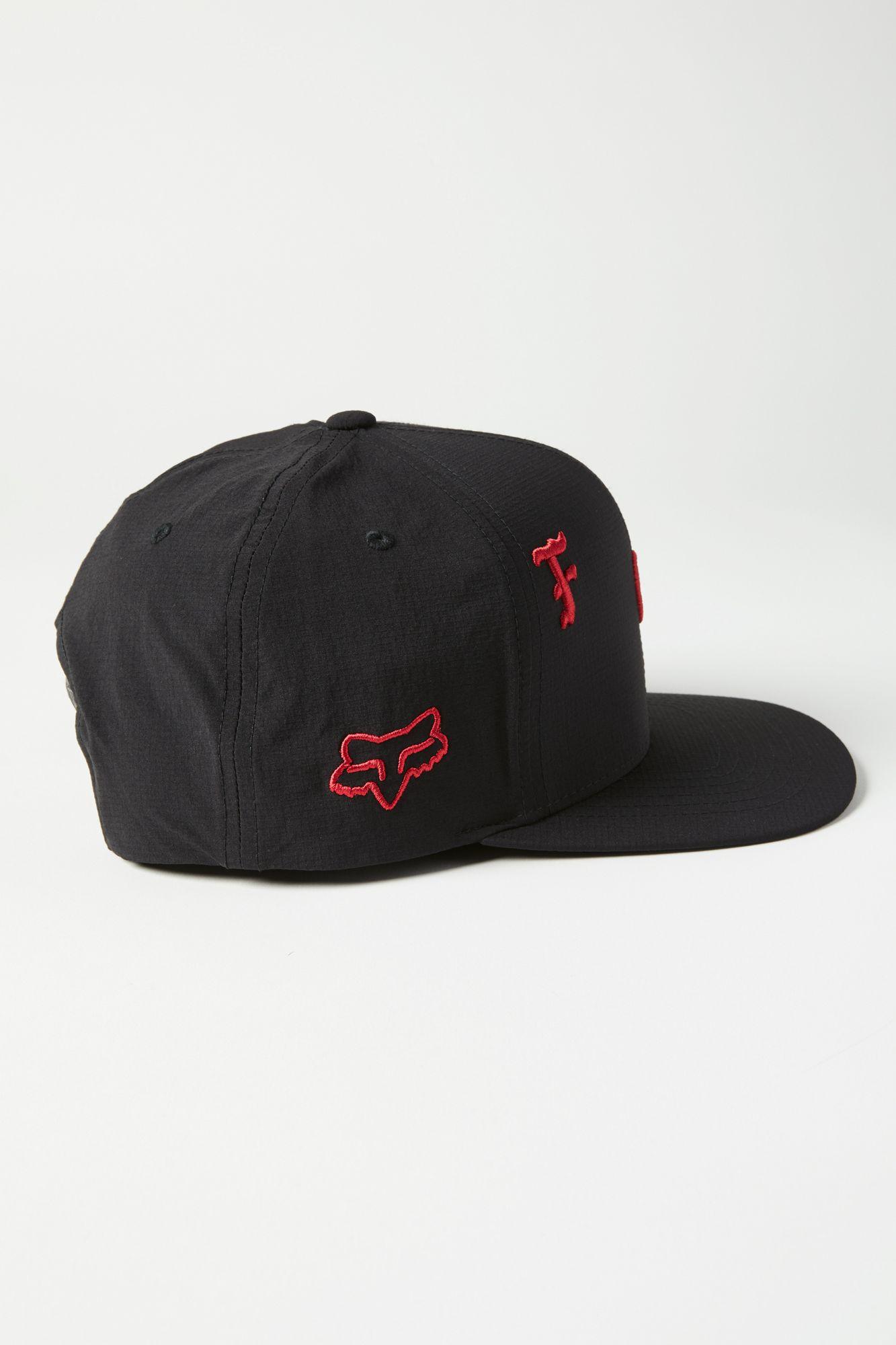 Jockey Lifestyle Snapback Chop Shop Negro Fox Racing - Rideshop