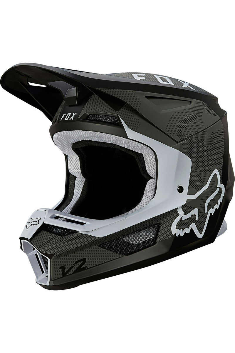 Casco Moto V2 Speyer Negro Fox Racing - Rideshop