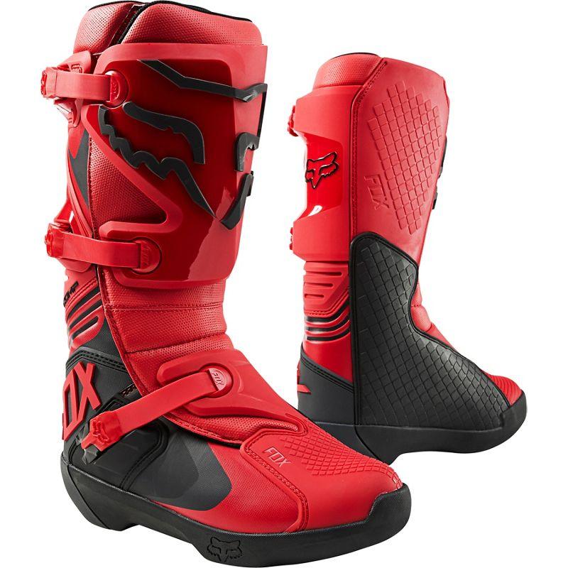 Botas Moto Comp Flame Rojo Fox Racing - Rideshop